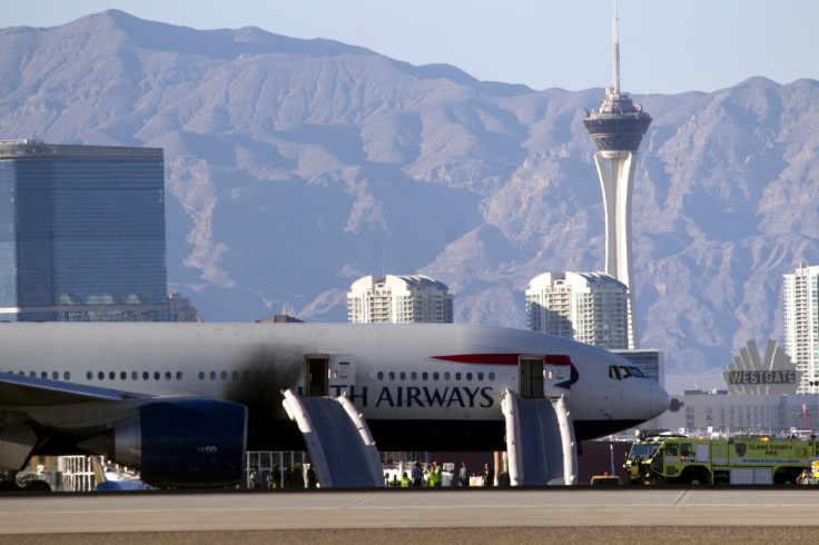 British Airways jet, Las Vegas