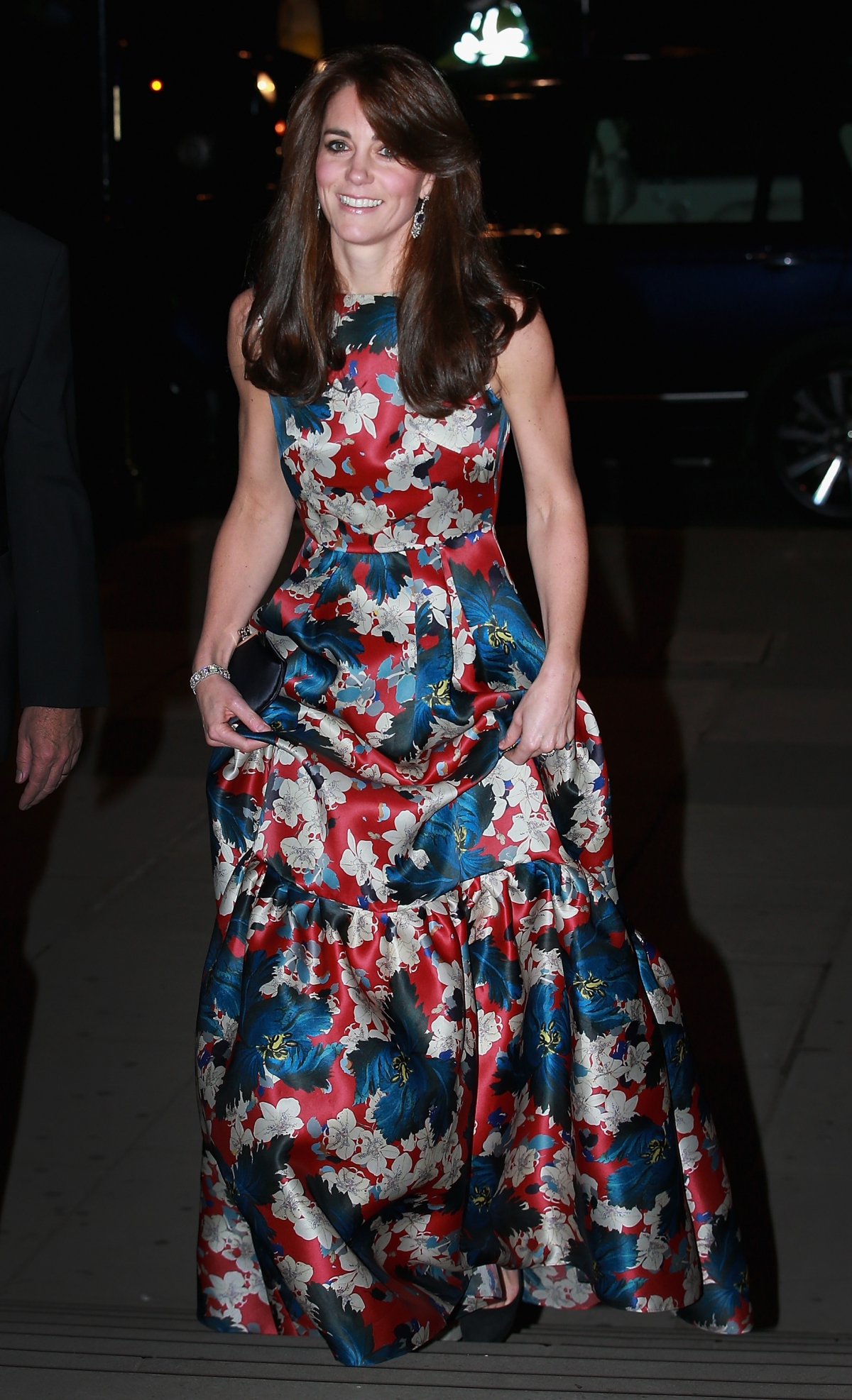 Kate Middleton wows in Erdem floral gown at 100 Women in Hedge Funds ...