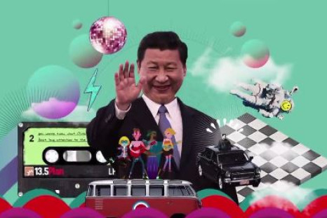 Xi Jinping in the Video about shisanwu