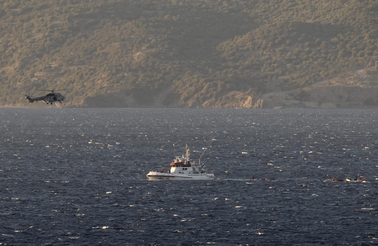 Greek coastguard helicopter