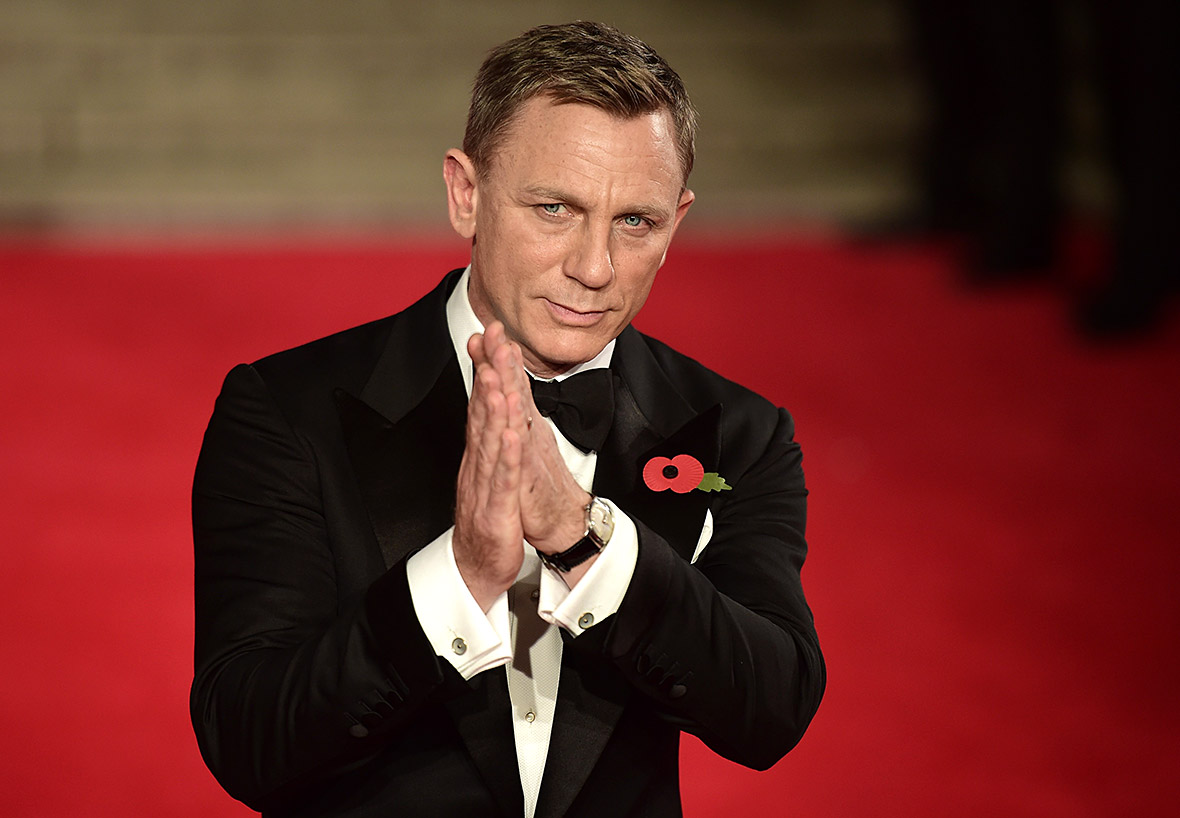 Daniel Craig Bond SPECTRE premiere