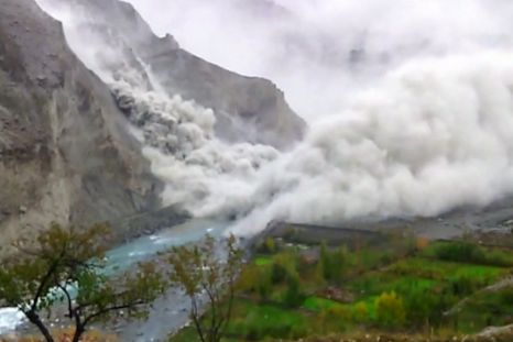 Landslide in Pakistan