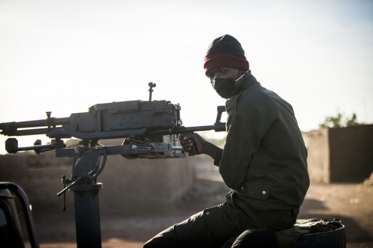 A Malian soldier in Mopti
