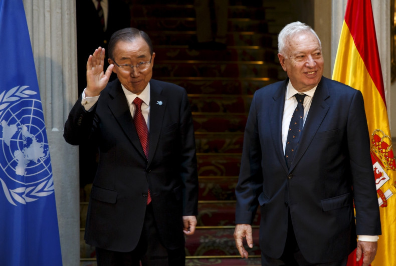 Ban Ki-moon & Jose Manuel Garcia-Margallo