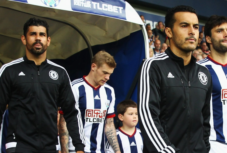 Diego Costa and Pedro