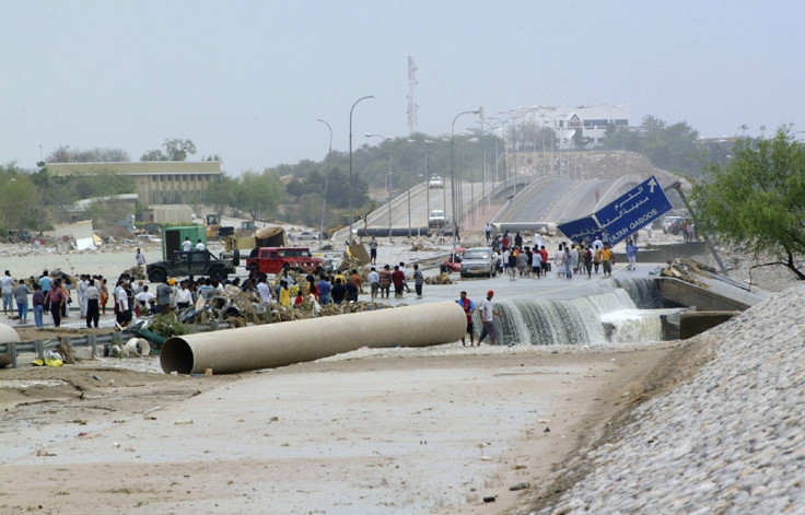 Cyclone Gonu destruction in Oman