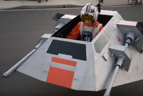 Star Wars Hallloween Costume Built For Son