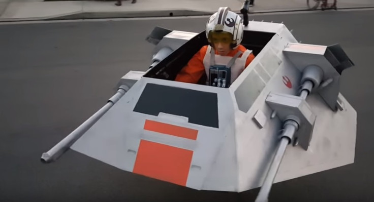 Star Wars Hallloween Costume Built For Son
