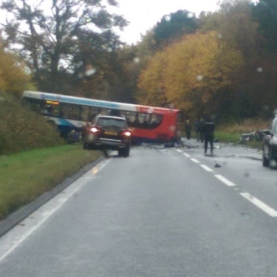 North Ayrshire bus crash