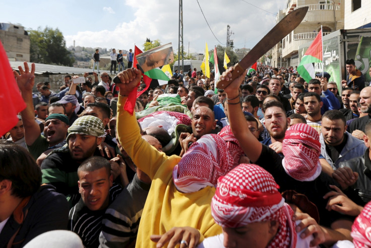 West Bank funeral Palestinian attacker