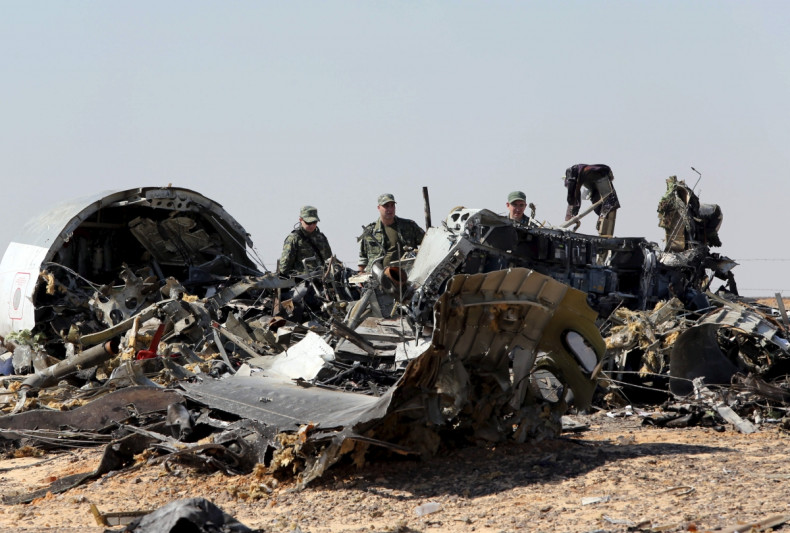 Egypt crash wreckage