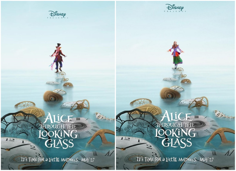 Alice Through The Looking Glass posters