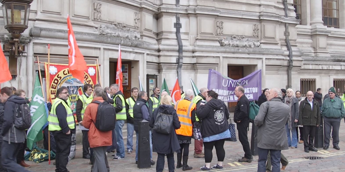 Trades Union Bill: Unions lobby parliament over controversial bill