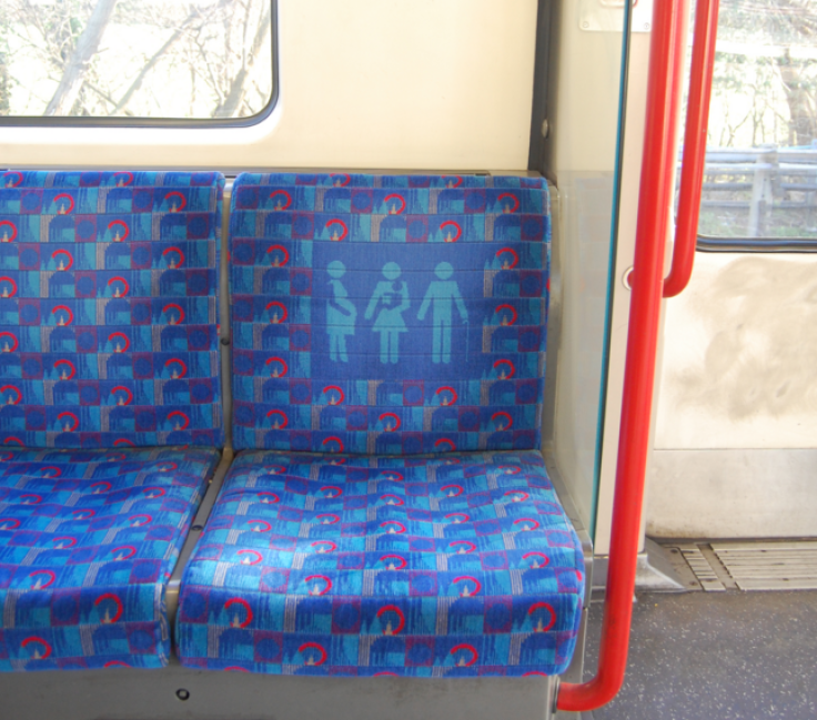 Priority seat on the Tube