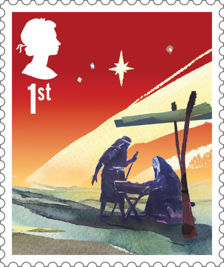 royal mail stamp nativity christmas