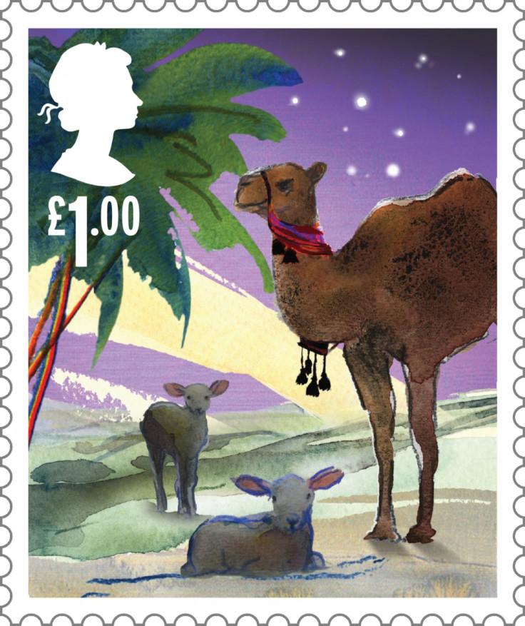 animals christmas royal mail nativity