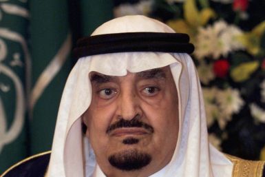 The late King Fahd of Saudi Arabia