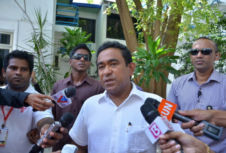 Maldives President Abdulla Yameen Abdul Gayoom