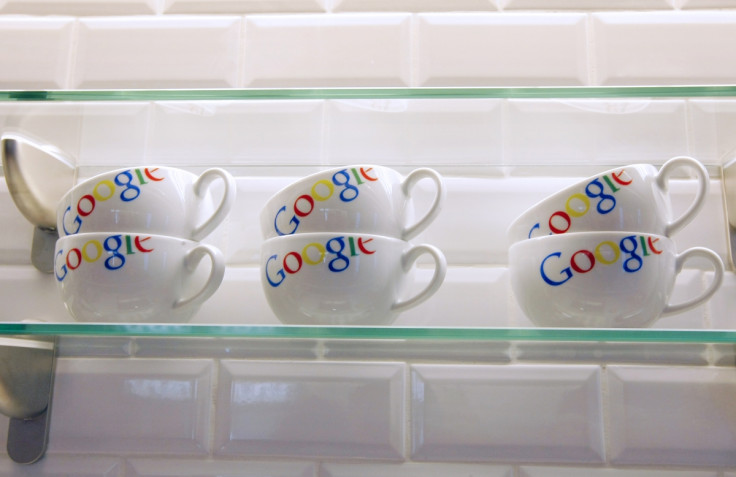 Google logo at the Google France offices in 2011