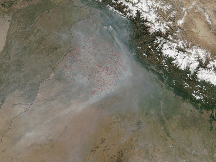 Crop burning in Punjab