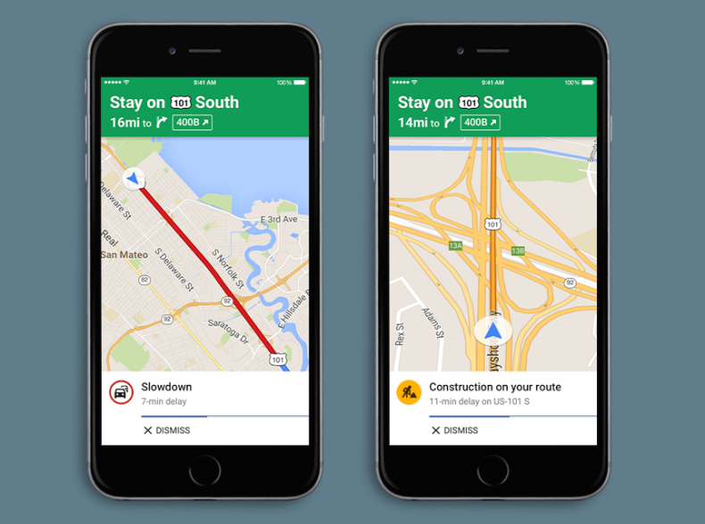 Google Maps voice alerts available on iOS