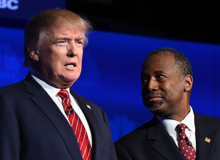 Donald Trump and Ben Carson