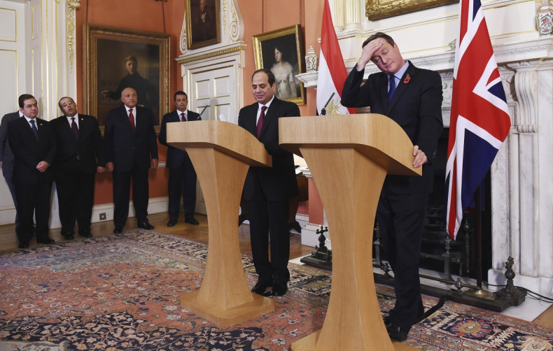 Abdel Fattah al-Sisi's visit to the UK