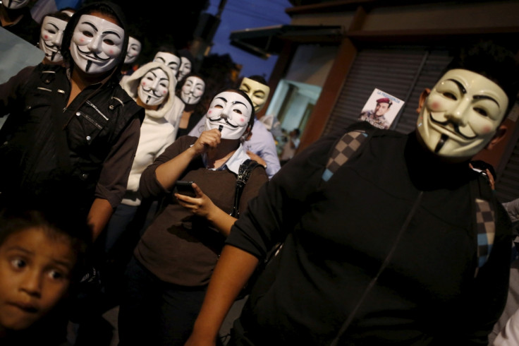 Anonymous supporters, Guatemala City