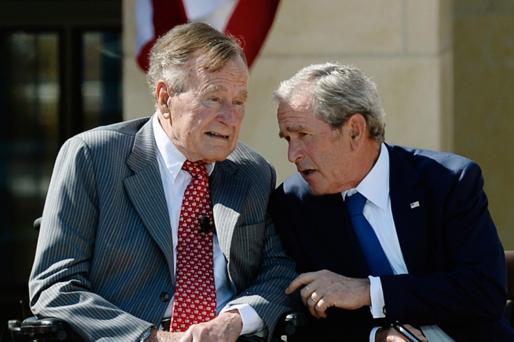 George HW Bush and George W Bush