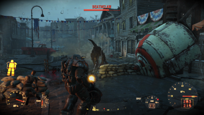 Fallout 4 power armour deathclaw