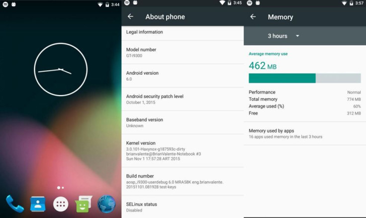 Android Marshmallow for Galaxy S3