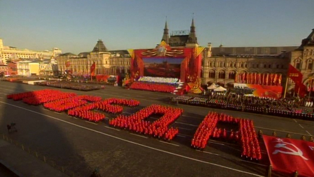 russian military parade red square