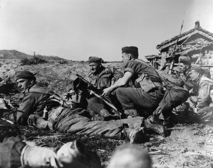 Korean War British troops