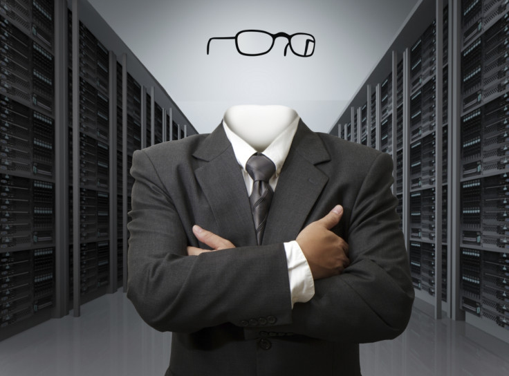 An invisible man in a data centre