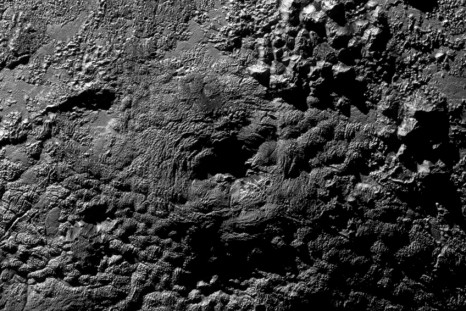 Pluto ice volcanoes