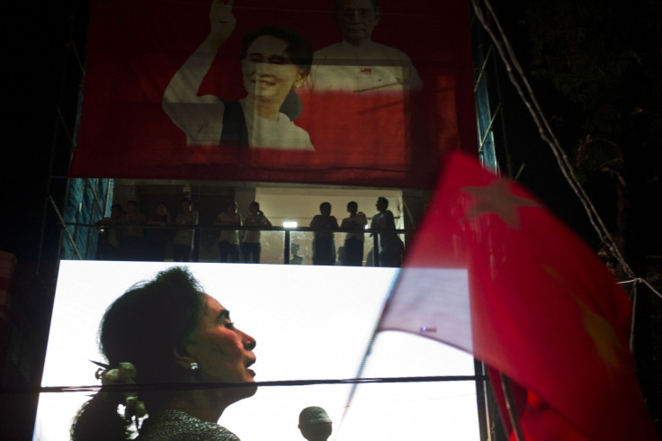 Myanmar opposition leader Aung San Suu Kyi