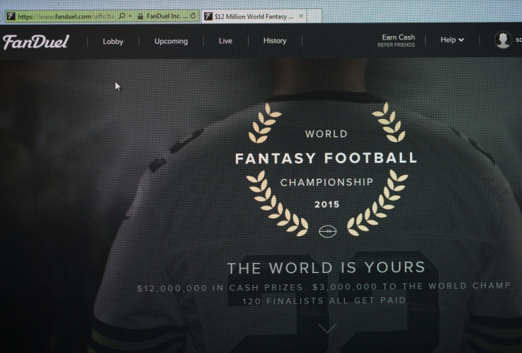 FanDuel daily fantasy sports website