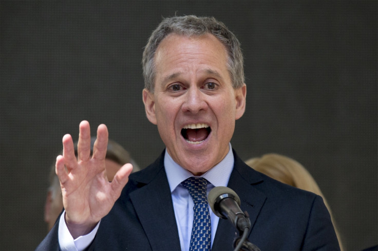 New York Attorney General Eric T Schneiderman