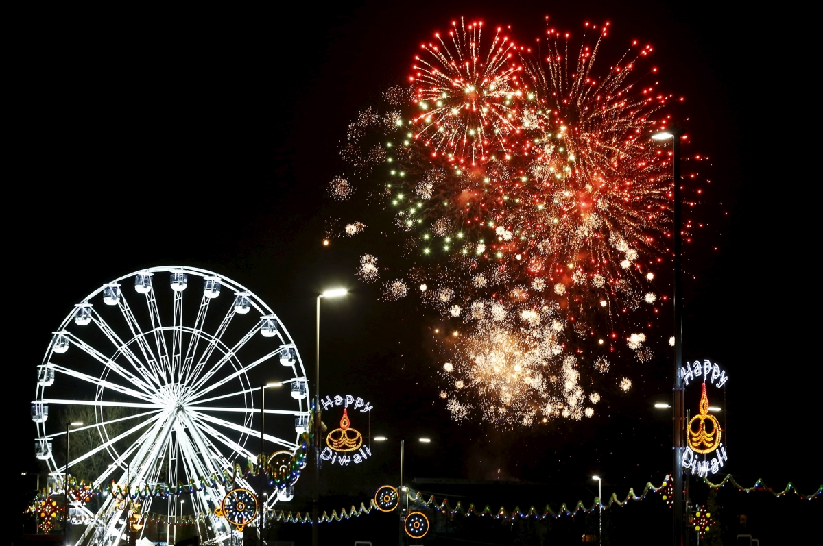 Diwali 2015: Watch the UK celebrate the Festival of Lights