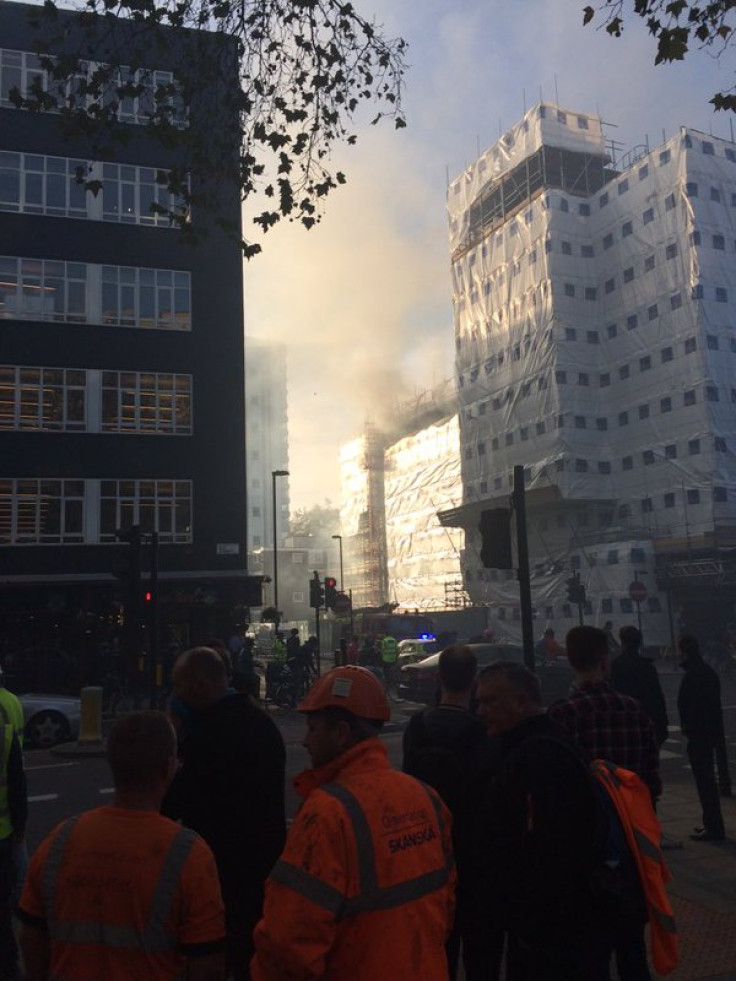The fire this morning in Old St