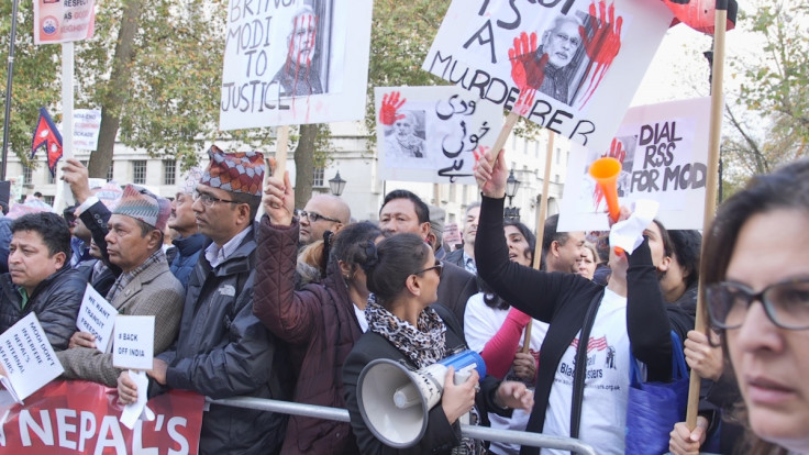 Modi protest