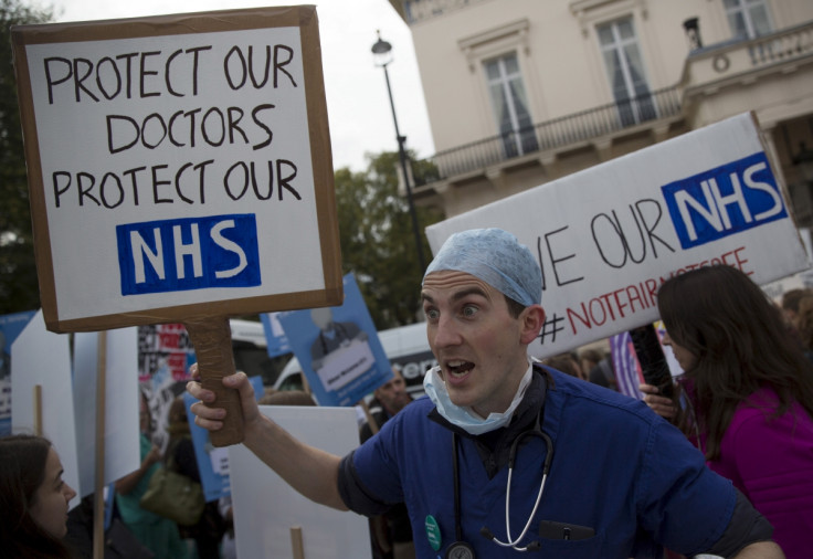 Junior doctor protest in October