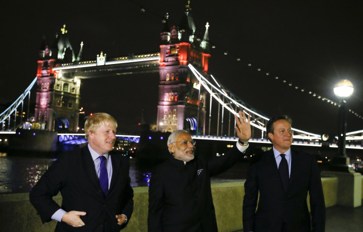 Modi at London Bridge