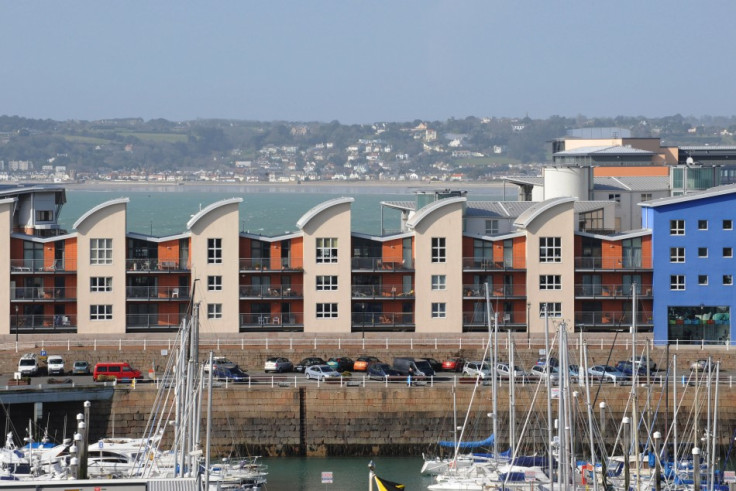 A general view of St Helier in Jersey