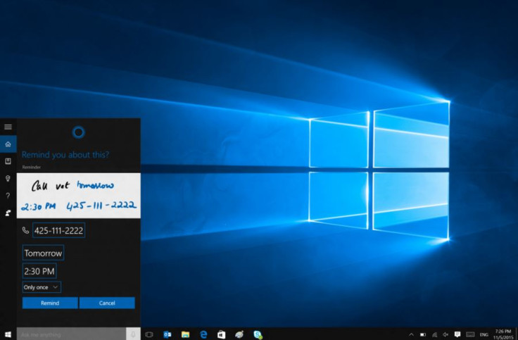 Windows 10 November update