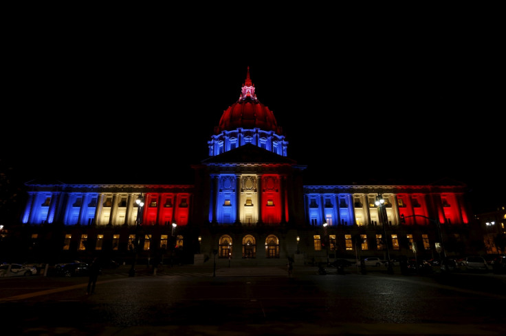 Paris Attacks San Francisco City Hall