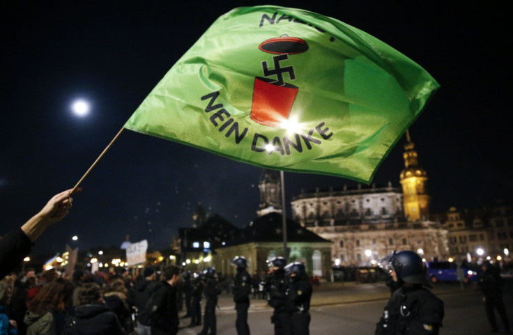 Pegida rally and Paris attacks