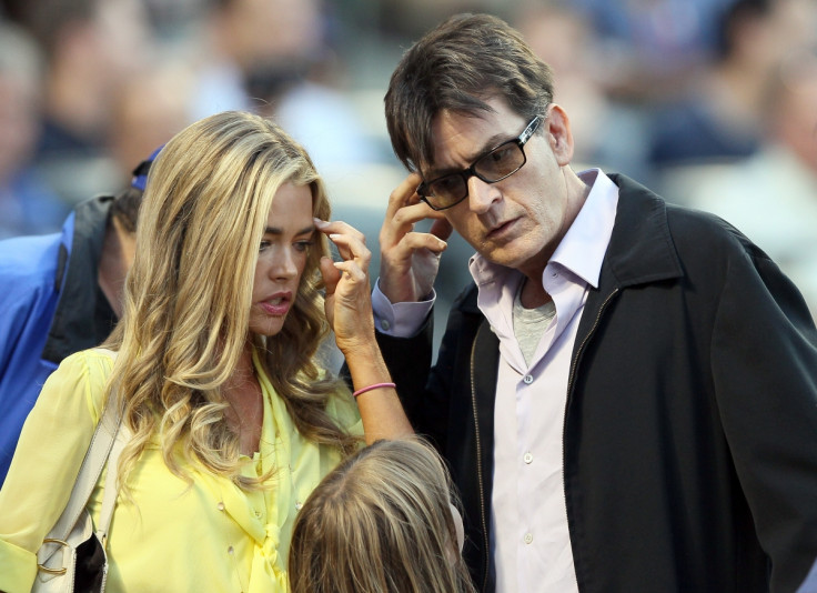 Charlie Sheen and Denise Richards