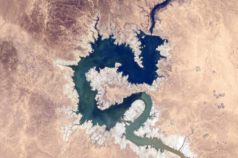 water reservoir Iraq 