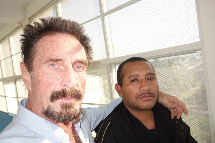 John McAfee jail prison DUI